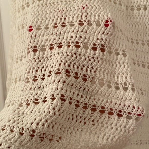 Victoria secret kiss of cashmere crochet sweater size xl - Picture 3 of 6